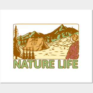 Nature Life - Mountain Edition Posters and Art